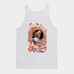 Alice in Wonderland inspired fantasy world Tank Top